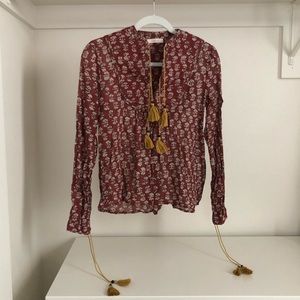 Doen Tassel Embellished Blouse XS